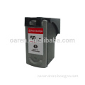 High capacity ink cartridge for canon pg-50 with printhead and chips